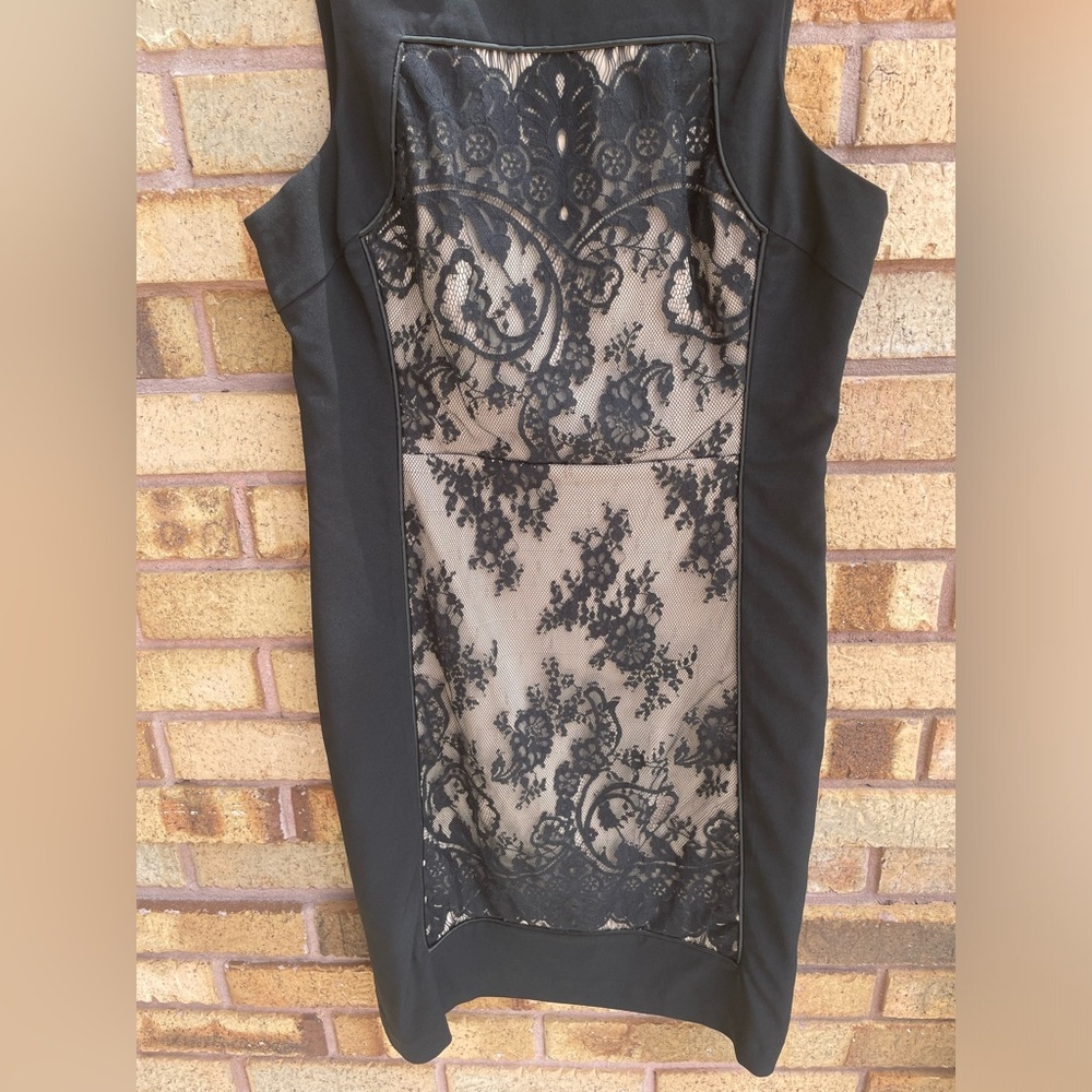 đź–¤Tracy Reese Lace Inset Shift Dress đź–¤ - Picture 5 of 15